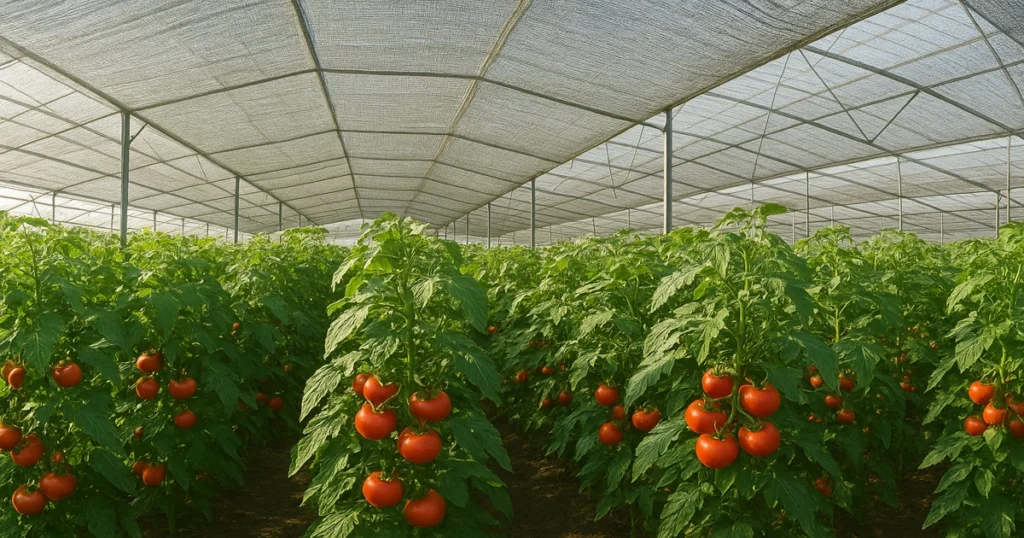 تاثیر تراکم توری بر عبور نور