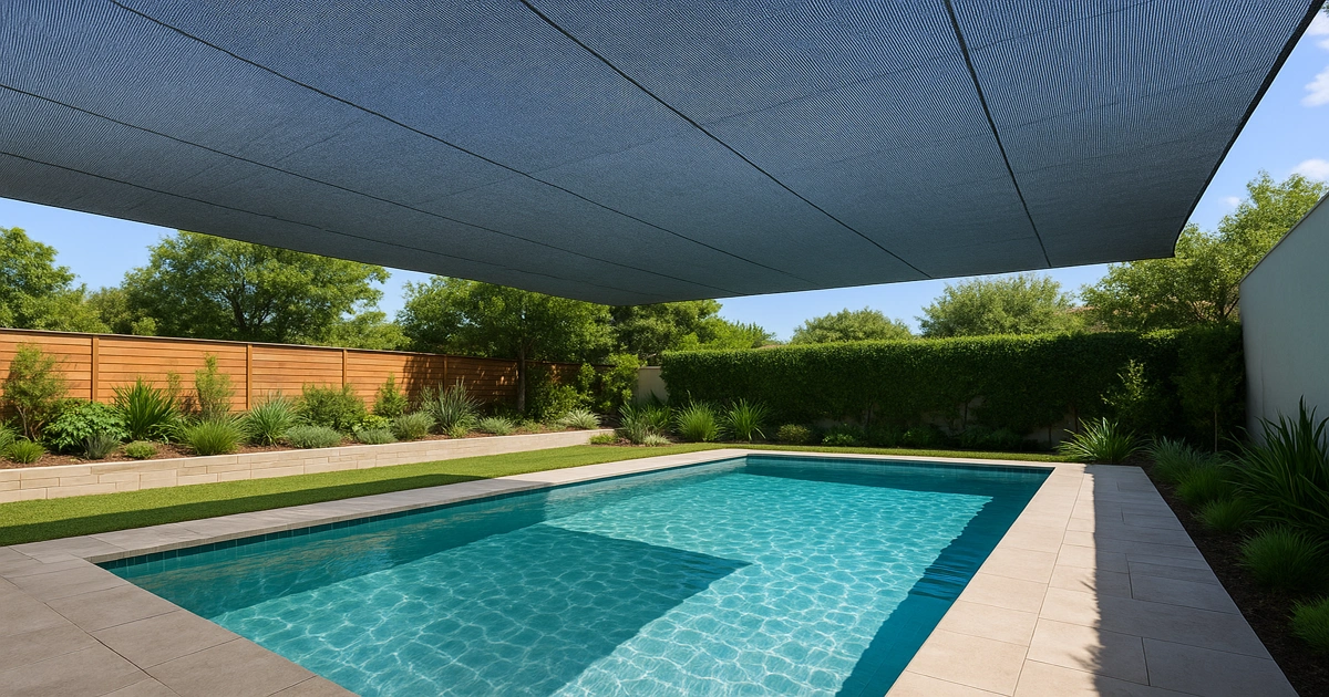 ۷ نکته فنی حیاتی برای خرید توری سایبان استخر