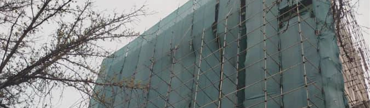 توری سایبان ساختمانی و شید صنعتی