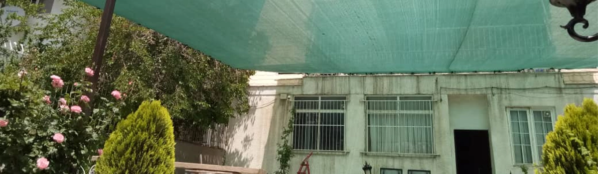 توری سایبان فضای باز و توری حیاط و مکانهای تفریحی | نسوم بافت